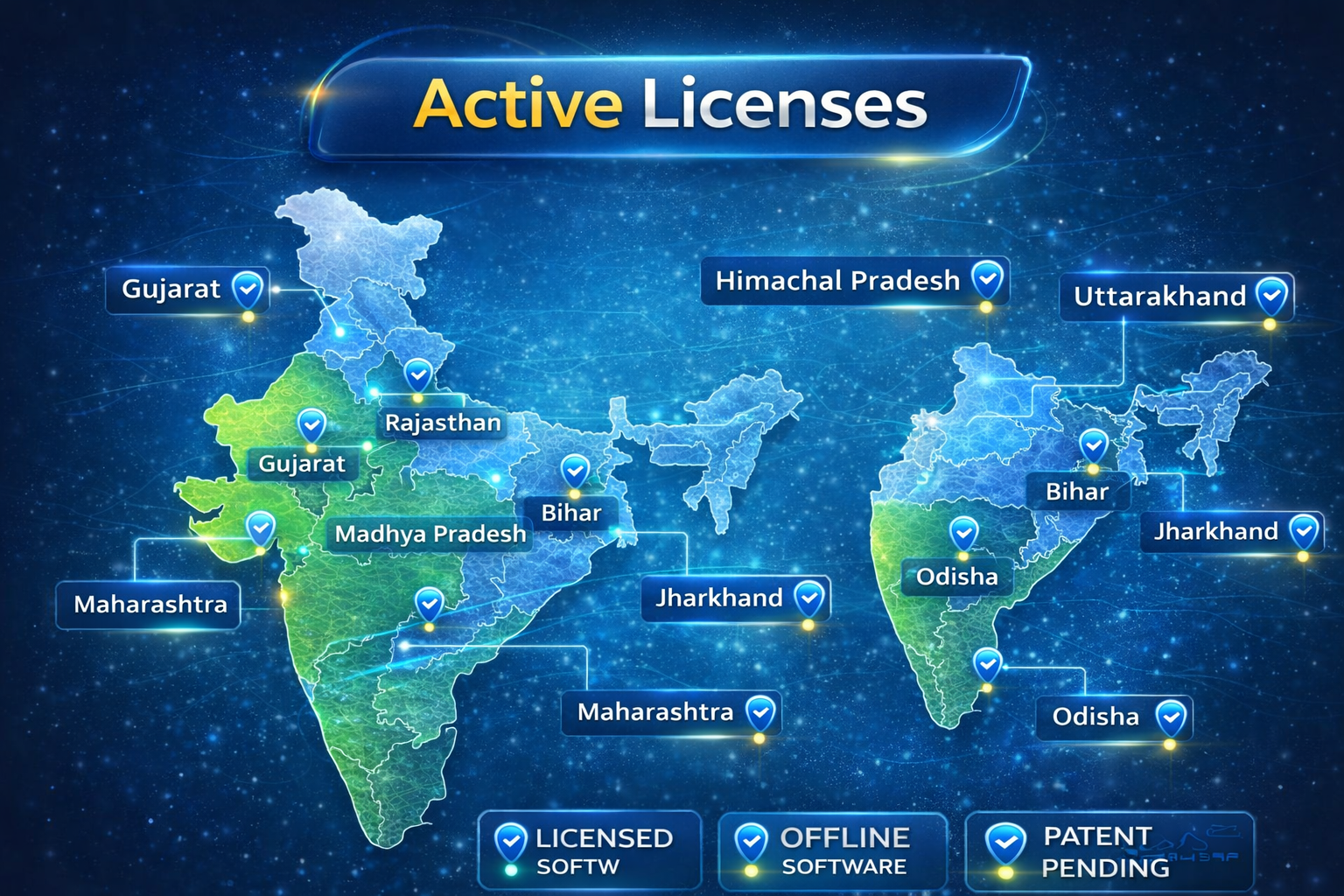 WPS AI Gallery active states in India